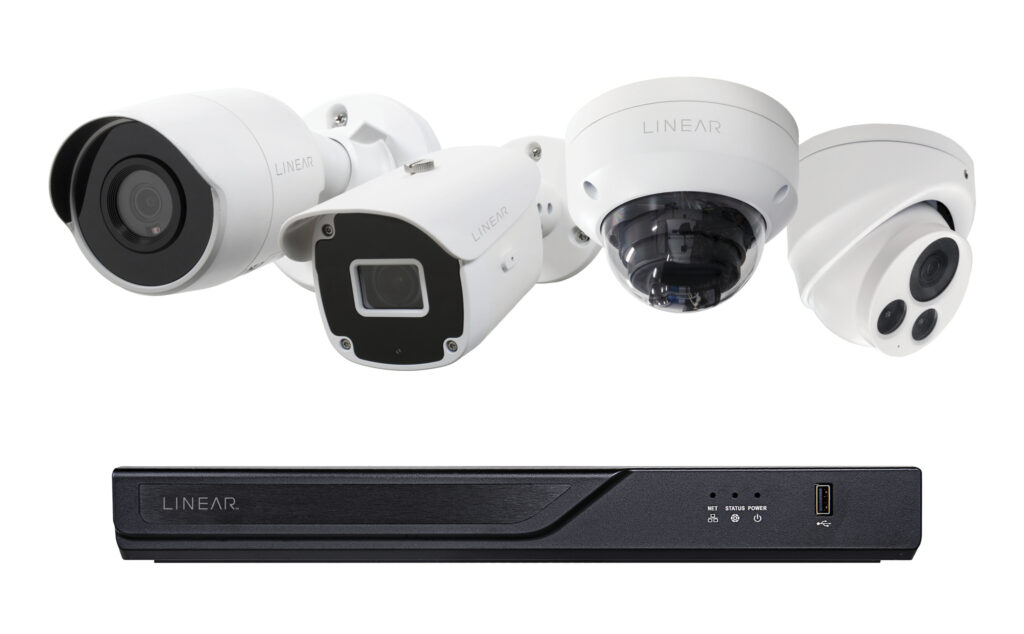 Linear® Access surveillance cameras and NVR
