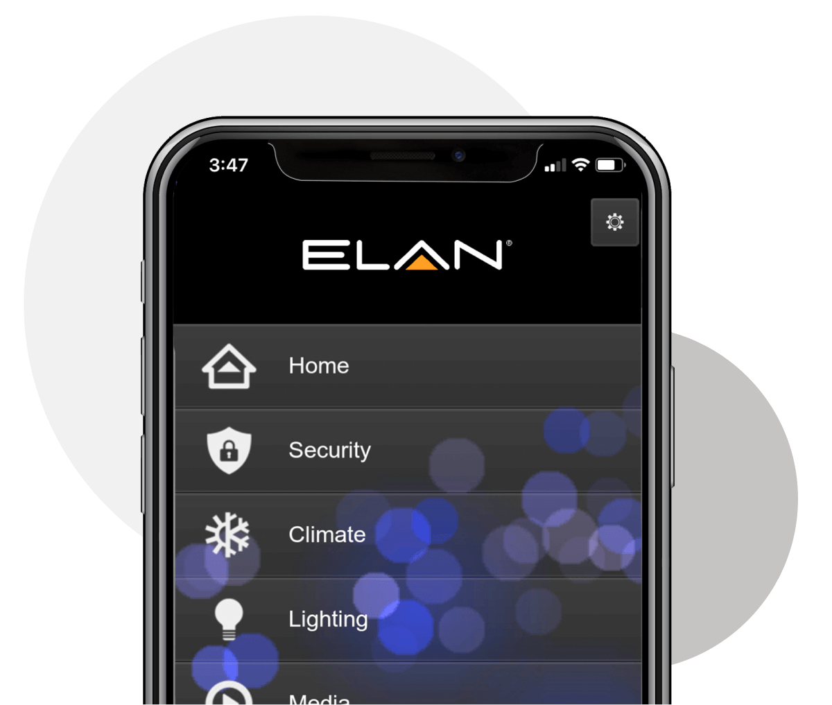 ELAN Award Winning User Interface